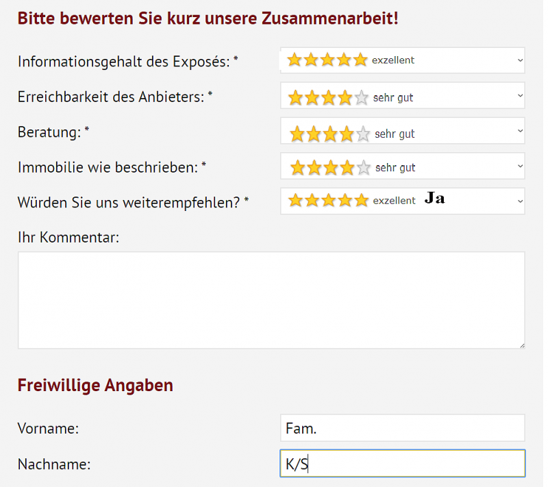 Sehr gut